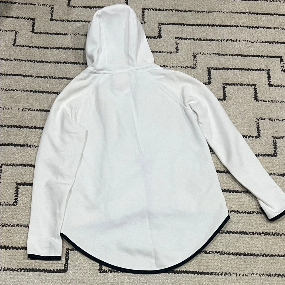 Nike White Hoodie with Black Accents